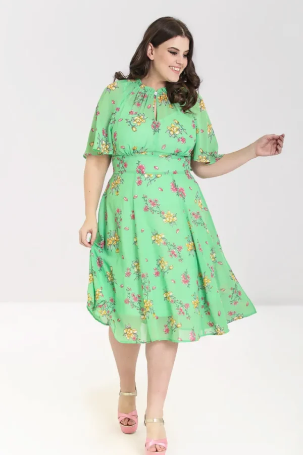 Hell Bunny Dresses | Dresses>Adelina Dress Mint