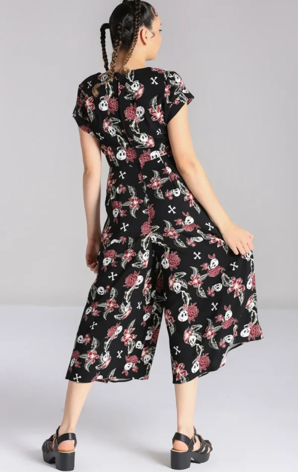 Hell Bunny Jumpsuits & Playsuits | Jumpsuits & Playsuits>Alani Jumpsuit Black/Red