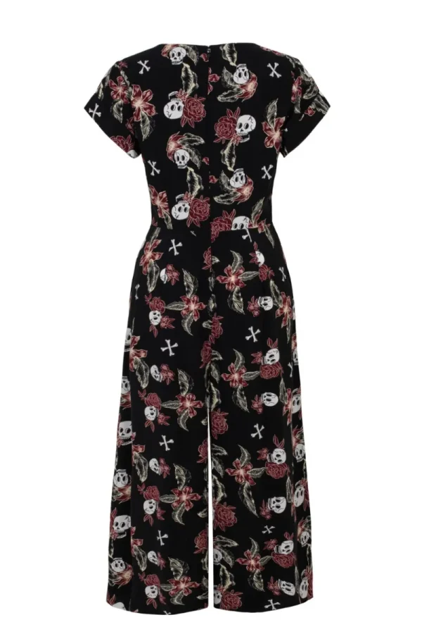 Hell Bunny Jumpsuits & Playsuits | Jumpsuits & Playsuits>Alani Jumpsuit Black/Red