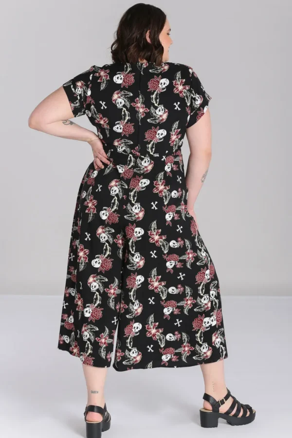 Hell Bunny Jumpsuits & Playsuits | Jumpsuits & Playsuits>Alani Jumpsuit Black/Red