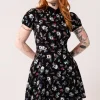 Hell Bunny Dresses | Mini Dresses>Amanita Mini Dress Black