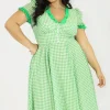 Hell Bunny Dresses | Dresses>Anne Marie Dress Green