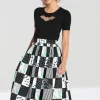 Hell Bunny Skirts | Skirts>Annie 50's Skirt Black