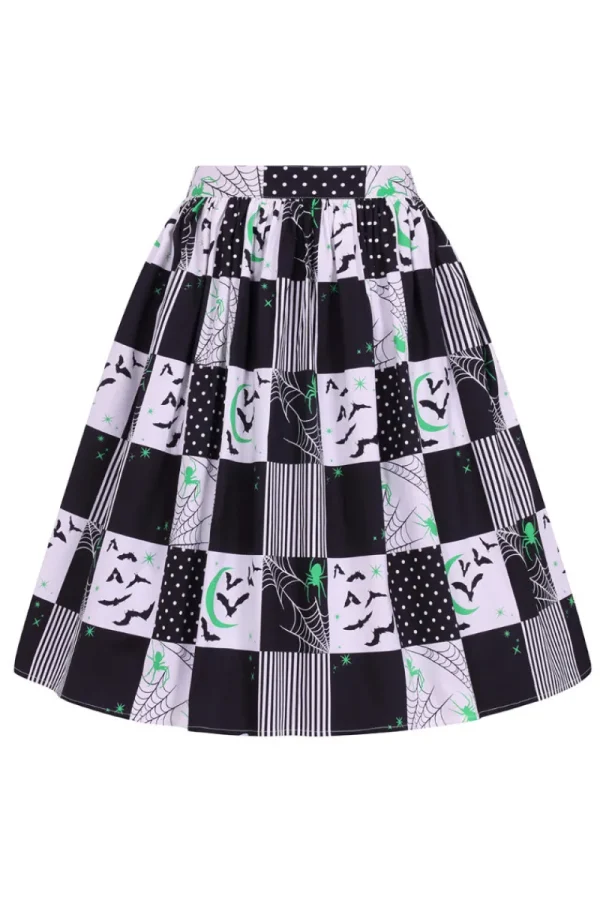 Hell Bunny Skirts | Skirts>Annie 50's Skirt Black