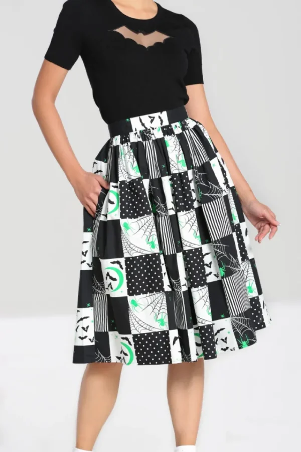 Hell Bunny Skirts | Skirts>Annie 50's Skirt Black