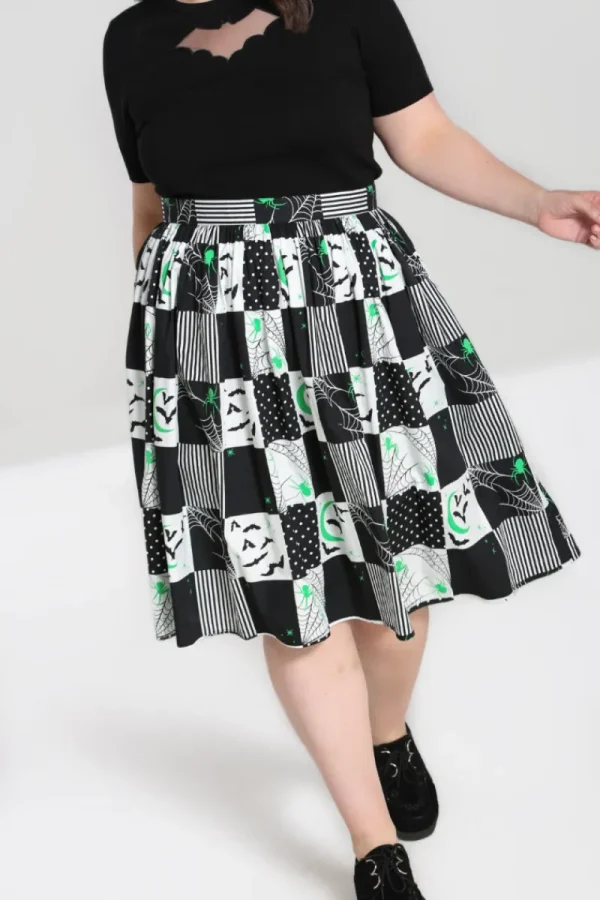 Hell Bunny Skirts | Skirts>Annie 50's Skirt Black
