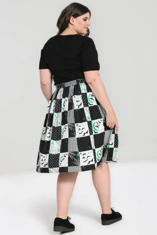 Hell Bunny Skirts | Skirts>Annie 50's Skirt Black