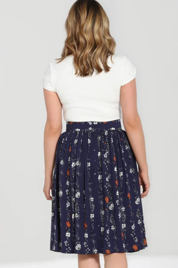 Hell Bunny Skirts | Skirts>Asta Skirt Blue