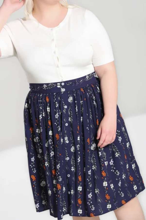 Hell Bunny Skirts | Skirts>Asta Skirt Blue