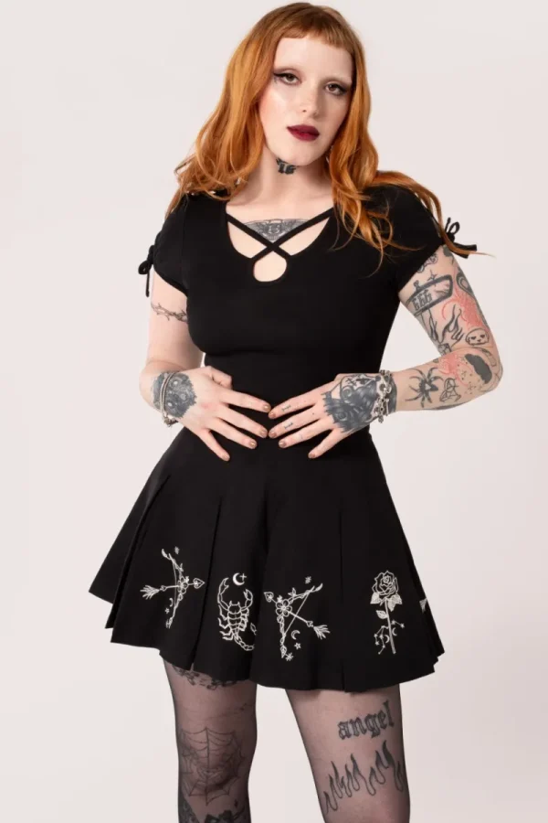 Hell Bunny Skirts | Skirts>Astrology Skirt Black