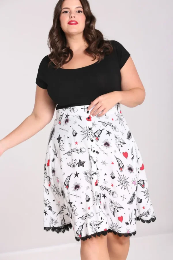 Hell Bunny Skirts | Skirts>Avery Skirt White