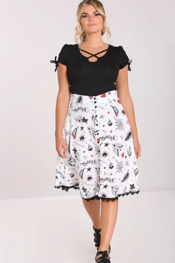 Hell Bunny Skirts | Skirts>Avery Skirt White