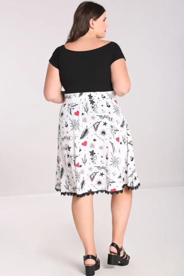 Hell Bunny Skirts | Skirts>Avery Skirt White
