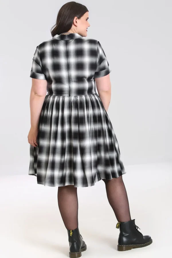 Hell Bunny Dresses | Dresses>Avril Mid Dress Grey