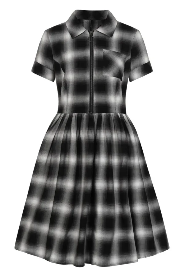 Hell Bunny Dresses | Dresses>Avril Mid Dress Grey
