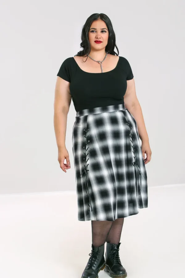 Hell Bunny Skirts | Skirts>Avril Skirt Grey