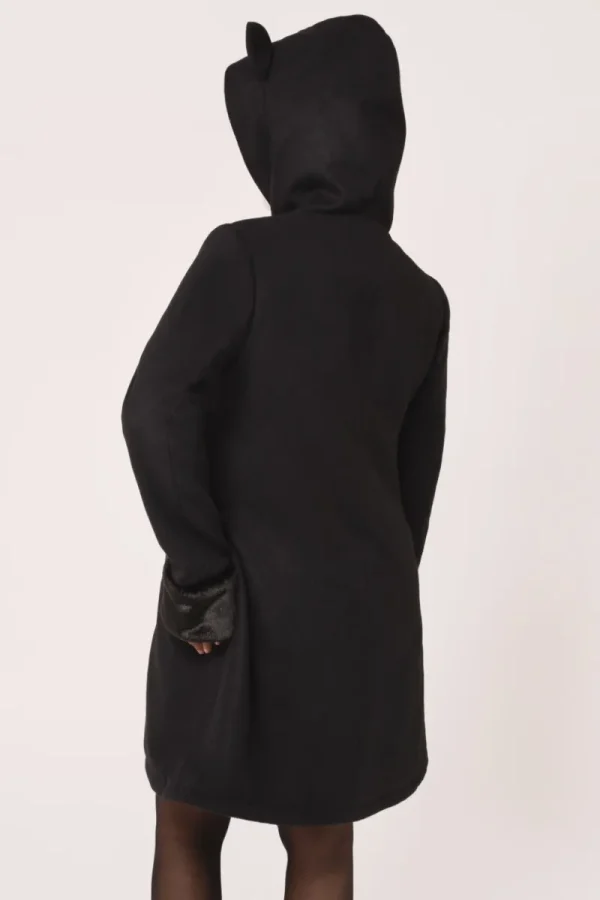 Hell Bunny Coats & Jackets | Coats & Jackets>Basil Coat Black