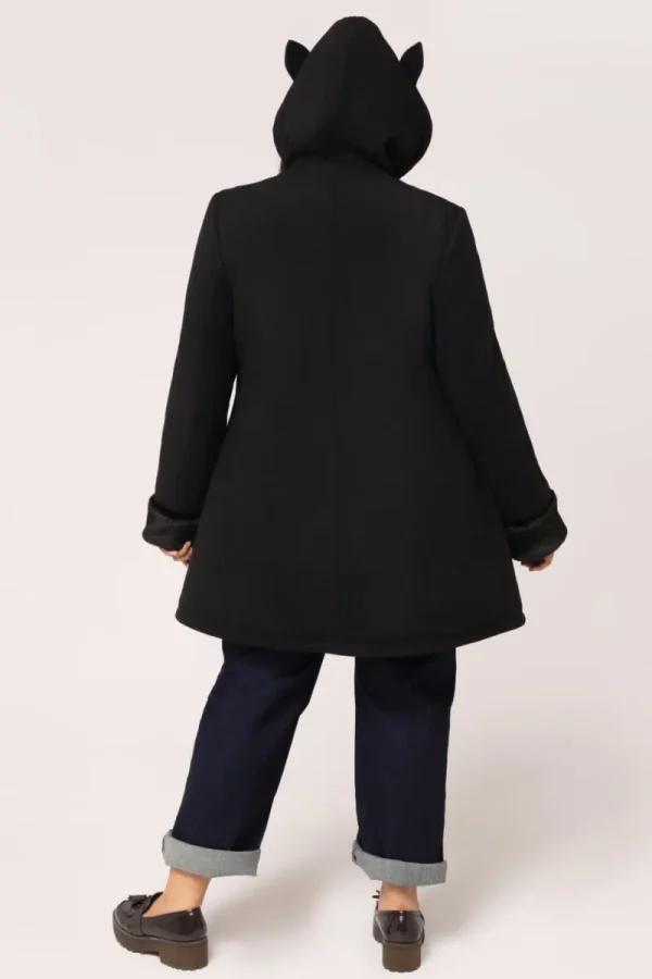 Hell Bunny Coats & Jackets | Coats & Jackets>Basil Coat Black