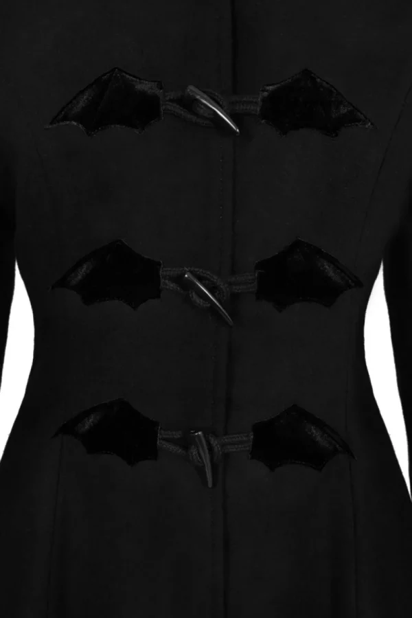 Hell Bunny Coats & Jackets | Coats & Jackets>Batilda Coat Black