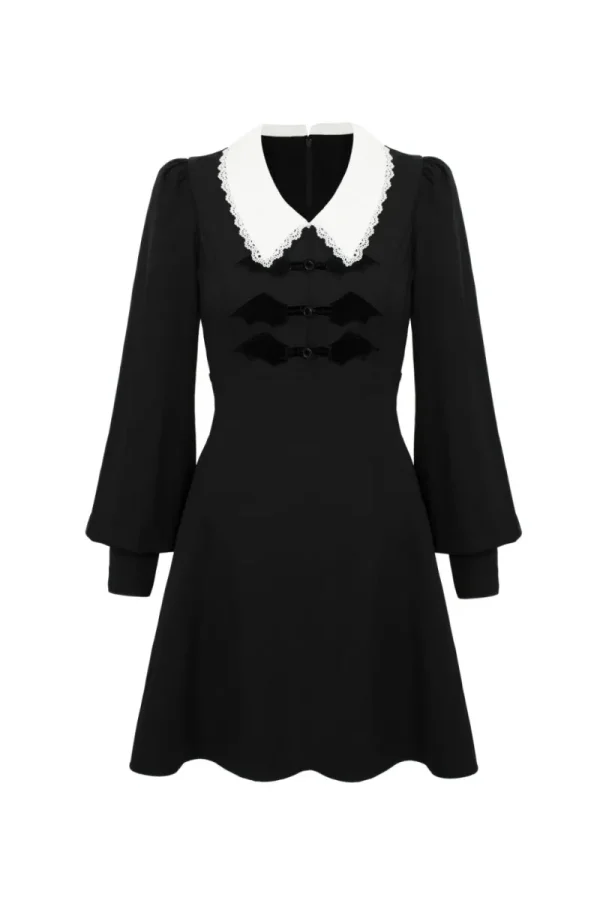 Hell Bunny Dresses | Mini Dresses>Batilda Dress Black