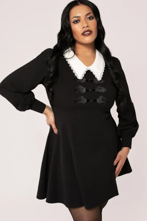 Hell Bunny Dresses | Mini Dresses>Batilda Dress Black