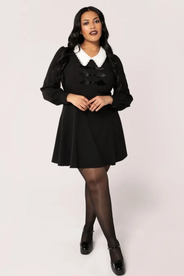 Hell Bunny Dresses | Mini Dresses>Batilda Dress Black
