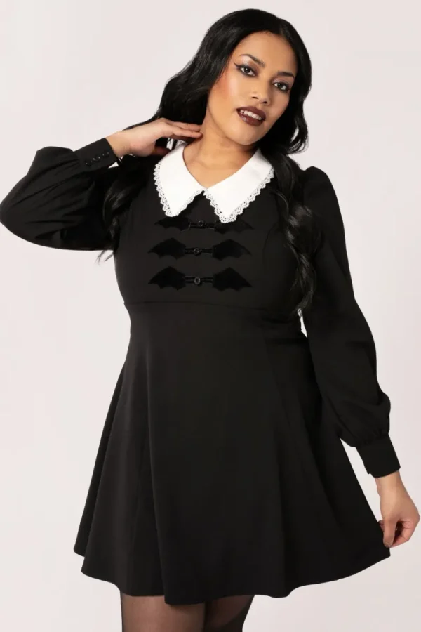 Hell Bunny Dresses | Mini Dresses>Batilda Dress Black