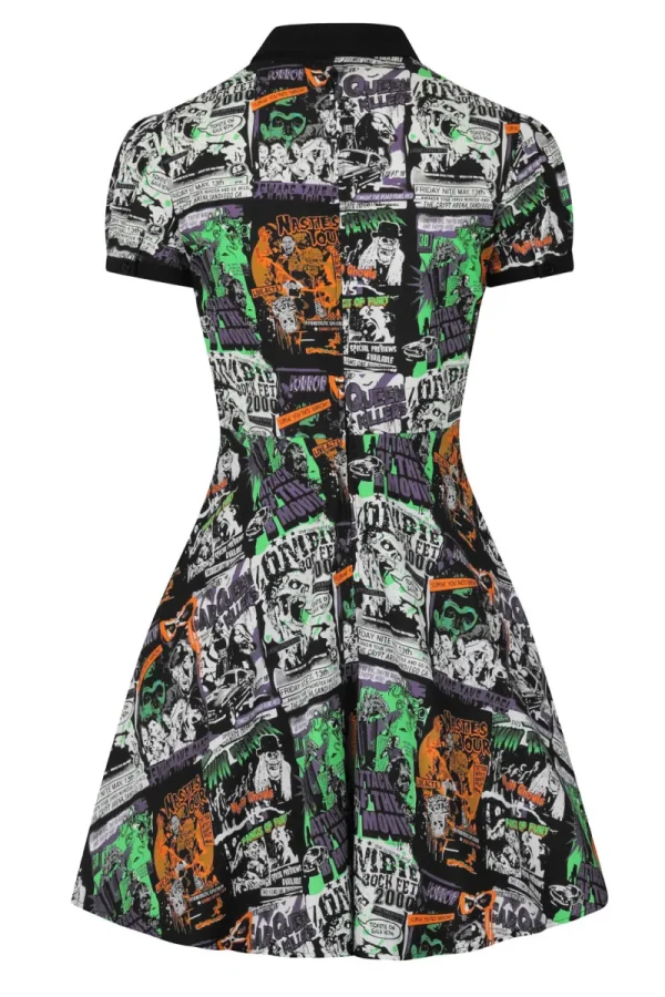 Hell Bunny Dresses | Dresses>Be Afraid Mini Dress Black