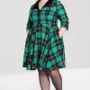 Hell Bunny Dresses | Dresses>Beryl Mid Dress Green