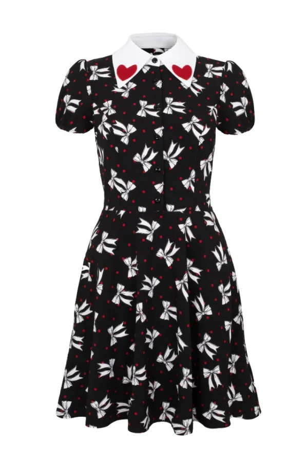 Hell Bunny Dresses | Dresses With Pockets>Bobbie Mini Dress Black