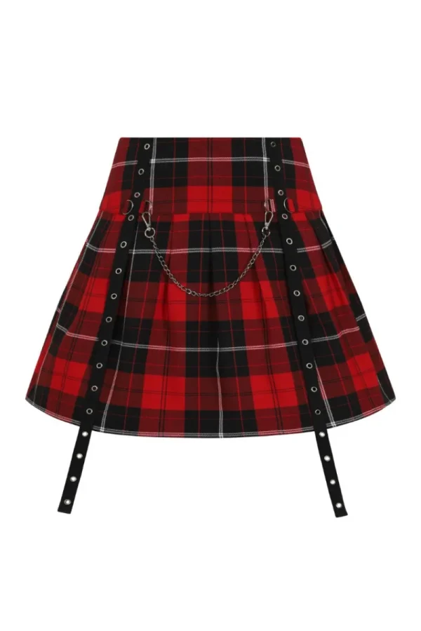 Hell Bunny Skirts | Skirts>Brody Mini Skirt Red