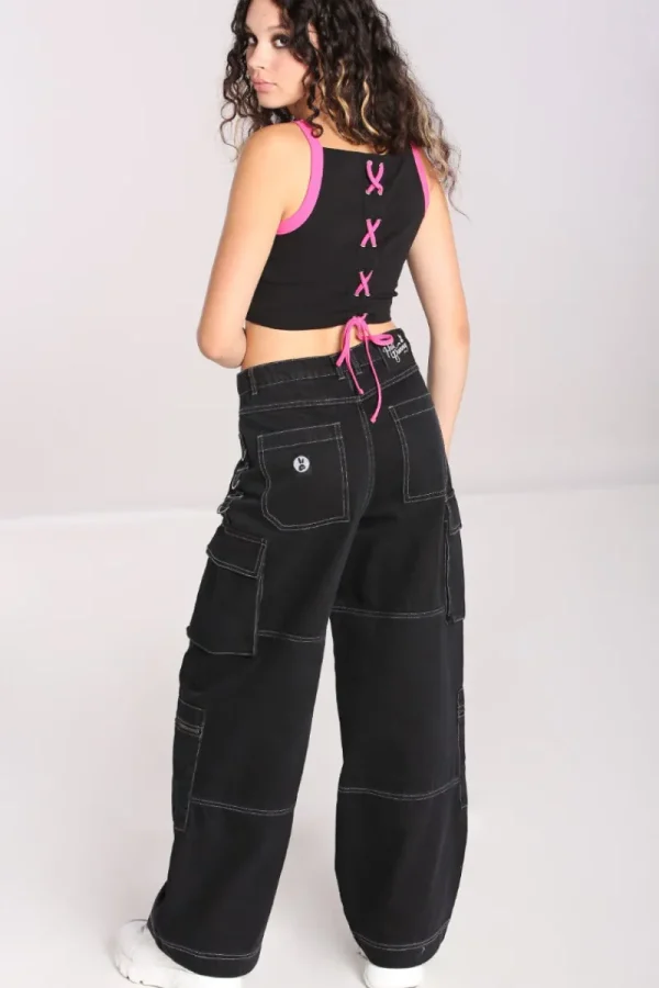Hell Bunny Trousers & Shorts | Trousers & Shorts>Cameron Jeans Black
