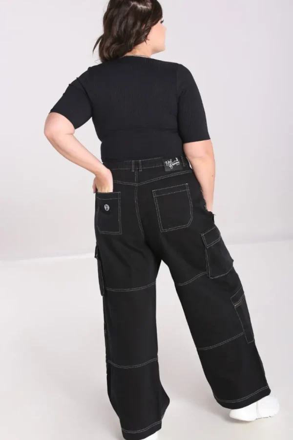 Hell Bunny Trousers & Shorts | Trousers & Shorts>Cameron Jeans Black
