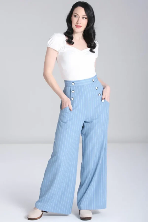 Hell Bunny Trousers & Shorts | Trousers & Shorts>Caspian Swing Trousers