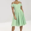 Hell Bunny Dresses | Dresses>Celia 50's Dress Mint