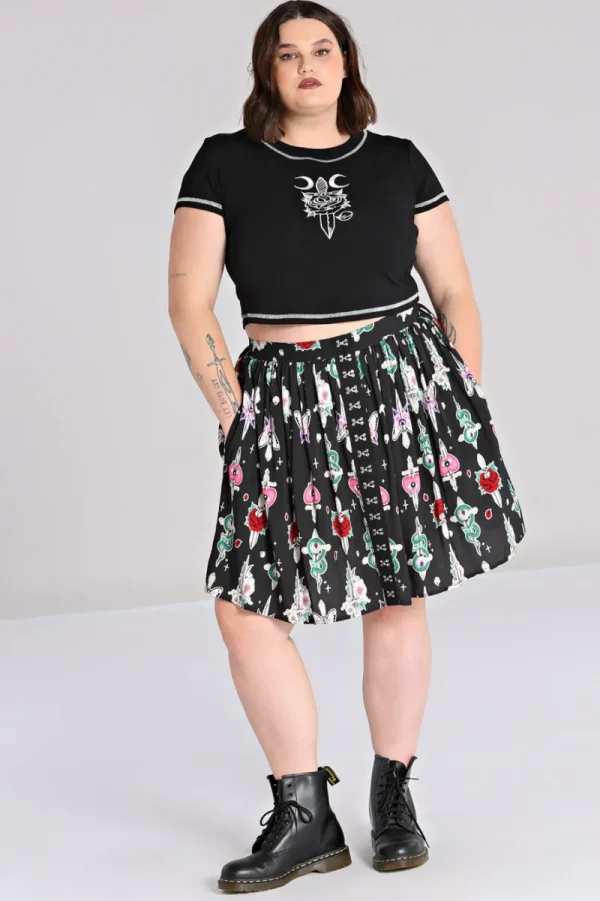 Hell Bunny Skirts | Skirts>Cersei Skirt Black