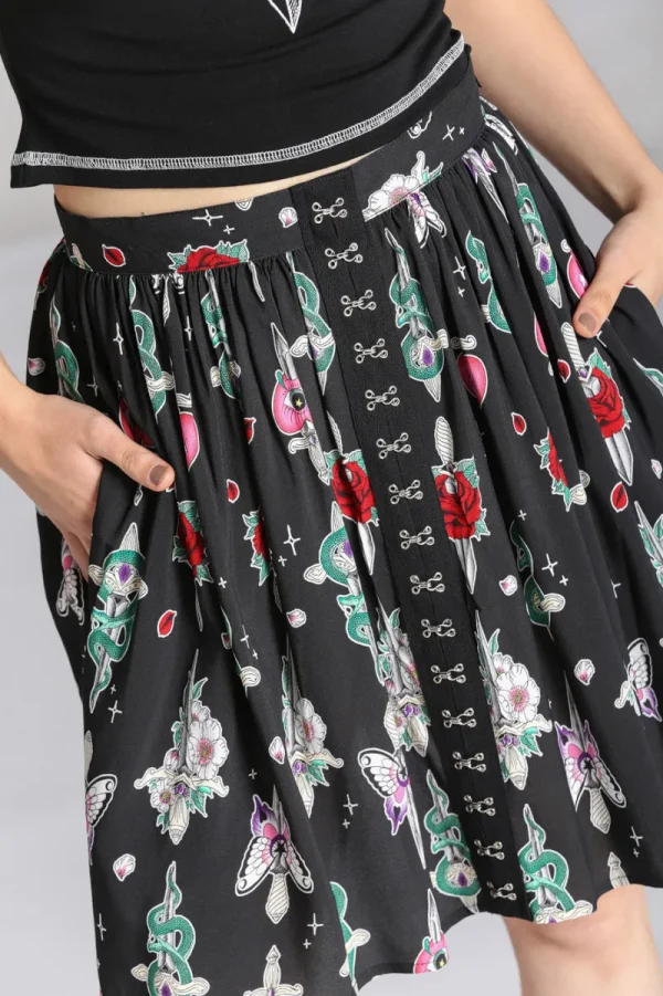 Hell Bunny Skirts | Skirts>Cersei Skirt Black