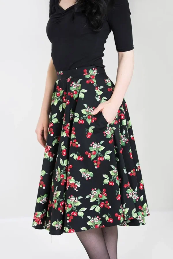 Hell Bunny Skirts | Skirts>Cherie 50's Skirt Black