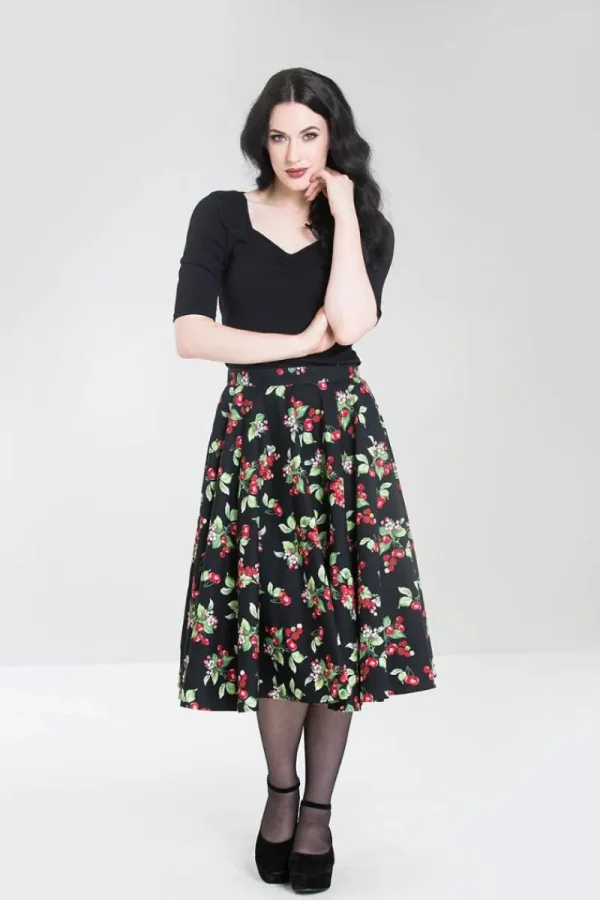 Hell Bunny Skirts | Skirts>Cherie 50's Skirt Black