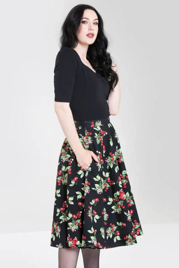 Hell Bunny Skirts | Skirts>Cherie 50's Skirt Black