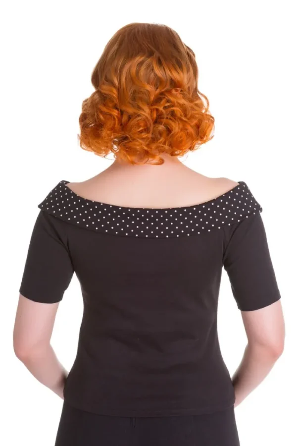 Hell Bunny Tops | Tops>Chloe Top Black