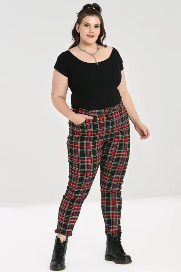Hell Bunny Trousers & Shorts | Trousers & Shorts>Clash Skinny Trousers