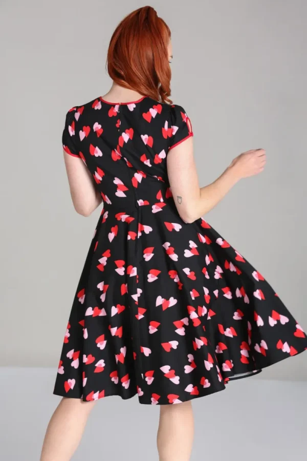 Hell Bunny Dresses | Dresses With Pockets>Confetti Dress Black