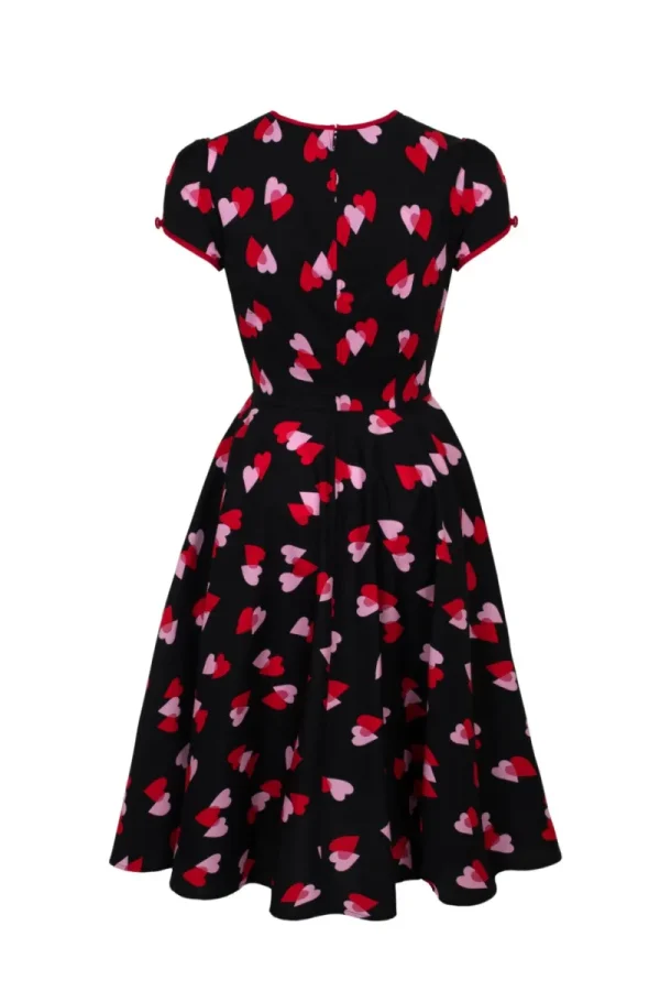 Hell Bunny Dresses | Dresses With Pockets>Confetti Dress Black