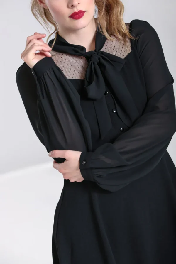 Hell Bunny Dresses | Dresses>Darcia Mid Dress Black