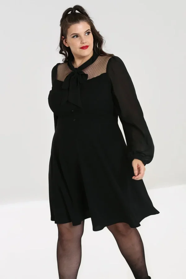 Hell Bunny Dresses | Dresses>Darcia Mid Dress Black