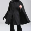 Hell Bunny Coats & Jackets | Coats & Jackets>Devon Cape Coat Black