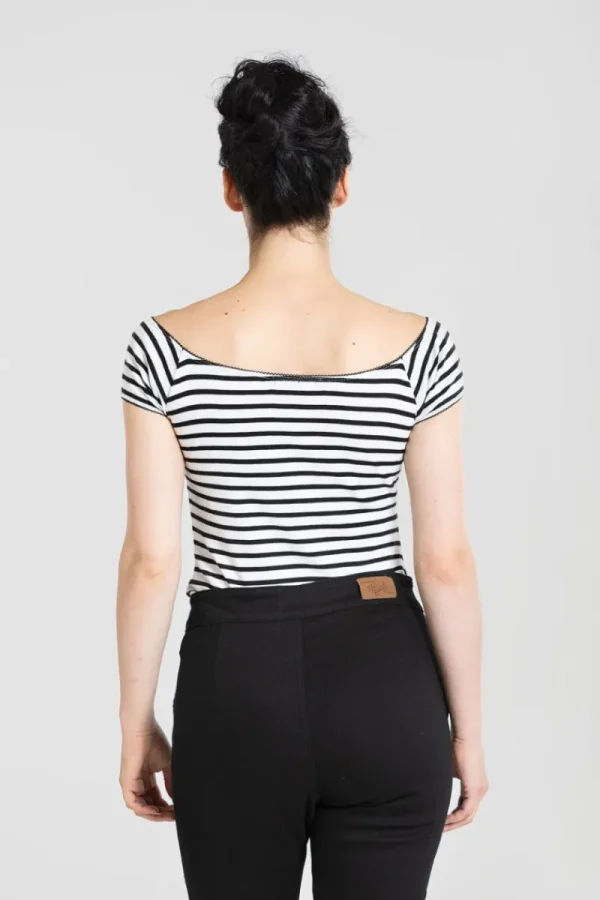 Hell Bunny Tops | Knitwear>Dolly Top Black
