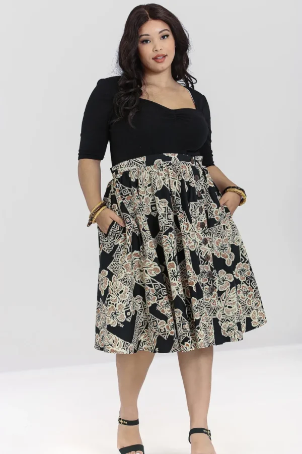 Hell Bunny Skirts | Skirts>Dominique 50's Skirt Black