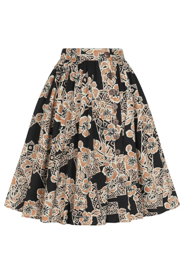 Hell Bunny Skirts | Skirts>Dominique 50's Skirt Black